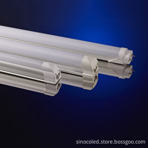 High-Efficiency G13 LED Tubular Lamp 110lm/W 40W 2.4m T8 Retrofit